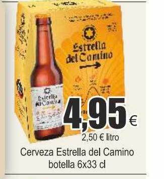 FROIZ Cerveza estrella del camino botella oferta