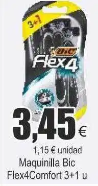 FROIZ Maquinilla bic flex4comfort oferta