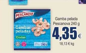 FROIZ Gamba pelada pescanova oferta