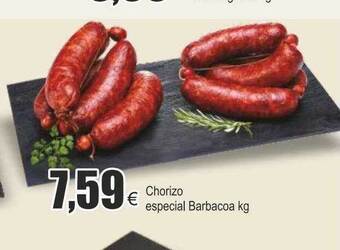FROIZ Chorizo especial barbacoa oferta