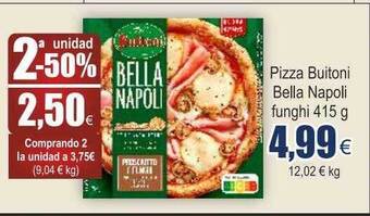 FROIZ Pizza buitoni bella napoli funghi oferta