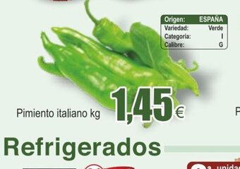 FROIZ Pimiento Italiano oferta
