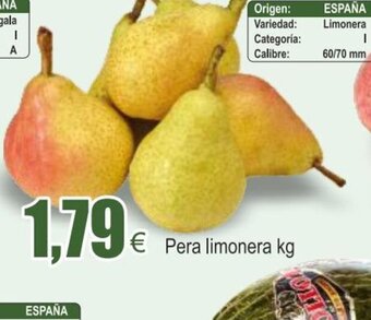 FROIZ Pera Limonera oferta