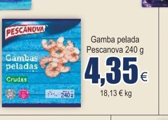 FROIZ Gamba Pelada Pescanova oferta
