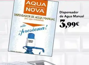 Gadis Dispensador de Agua Manual oferta