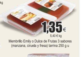 FROIZ Membrillo Emily o Dulce de Frutas 3 Sabores oferta