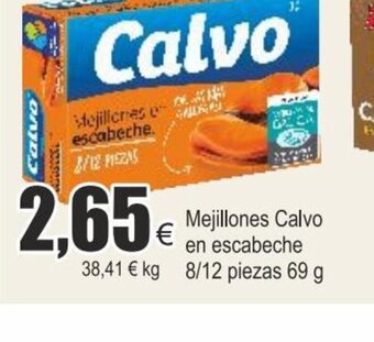 FROIZ Mejillones Calvo En Escabeche oferta