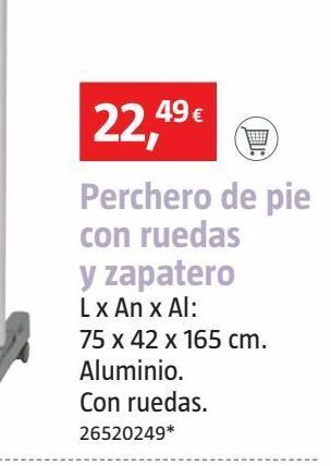 Bauhaus Perchero de pie oferta