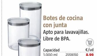 Bauhaus Bote de cocina oferta