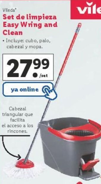 Lidl Fregona vileda oferta