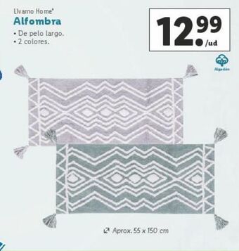Lidl Alfombras livarno oferta