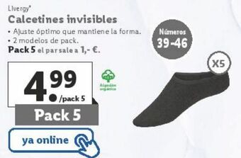 Lidl Calcetines livergy oferta