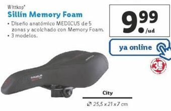 Lidl Sillín oferta