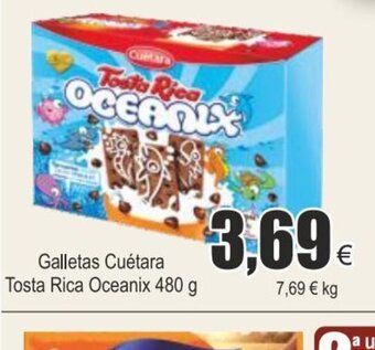 FROIZ Galletas Cuétara Tosta Rica Oceanix 480g oferta