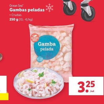 Lidl Gambas peladas oferta