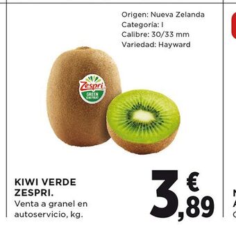 El Corte Inglés Kiwi verde oferta