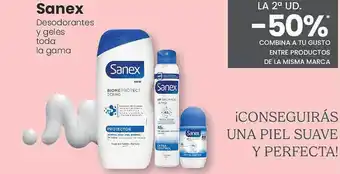 Clarel Sanex desodorantes oferta