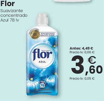 Flor suavizante concentrado