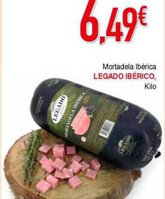 Masymas Mortadela ibérica legado ibérico oferta