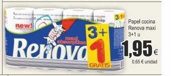 FROIZ Papel cocina renova maxi oferta