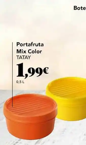 Gadis Portafruta Mix Color Tatay 0.5L oferta