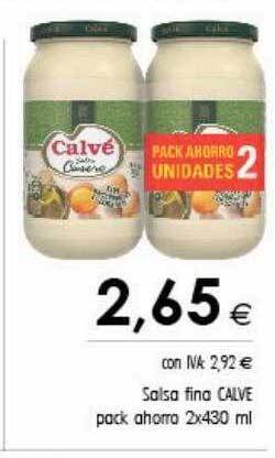 Cash Ifa Salsa fina calve oferta