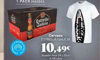 Gadis Cerveza Estrella Galicia 24 x 25 cl oferta