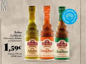 Gadis Salsa O Preve Churrasco, Adobo o Chimichurri Frasco 175ml oferta