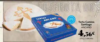 Gadis Tarta Camino Santiago Ancano 570g oferta