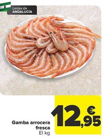 Carrefour Gamba arrocera fresca oferta