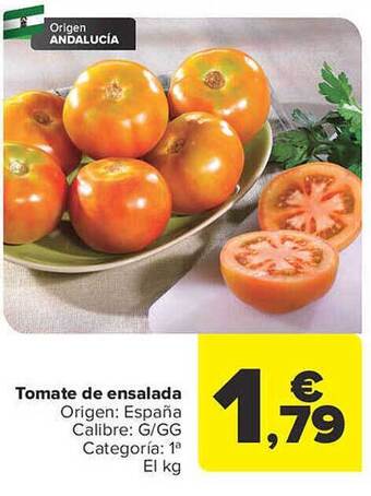 Carrefour Tomate de ensalada oferta