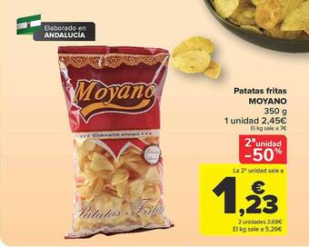 Carrefour Patatas fritas moyano oferta