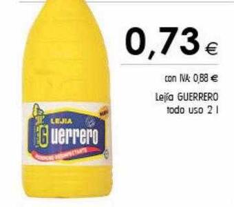 Cash Ifa Lejía guerrero oferta