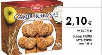 Cash Ifa Galletas cuetara oferta