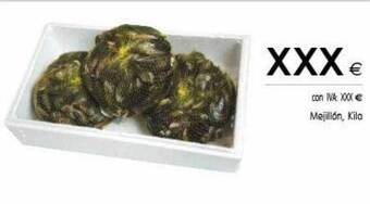 Cash Ifa Mejillón kilo oferta