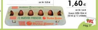 Cash Ifa Huevos doña yema m 12 unidades oferta