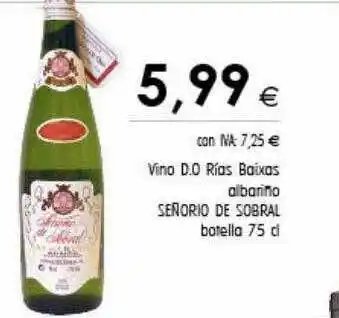 Cash Ifa Vino d.o. rías baixas albariño señorio de sobral oferta
