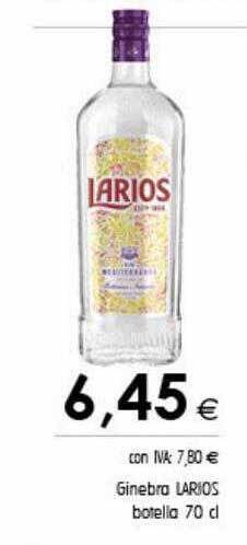 Cash Ifa Ginebra larios oferta