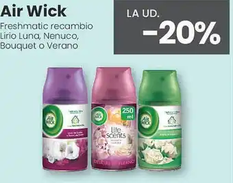 Clarel Air wick freshmatic recambio oferta