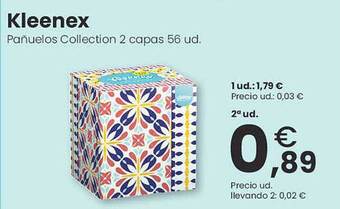 Clarel Kleenex pañuelos collection oferta
