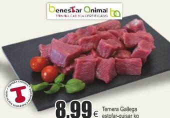 FROIZ Ternera gallega estofar-guisar oferta