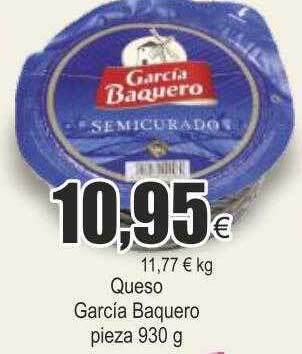 FROIZ Queso garcia baquero oferta