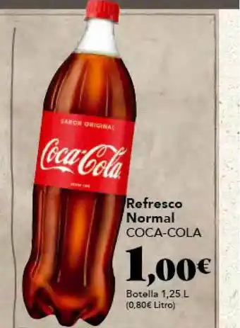 Gadis Refresco Normal Coca-Cola Botella 1.25L oferta