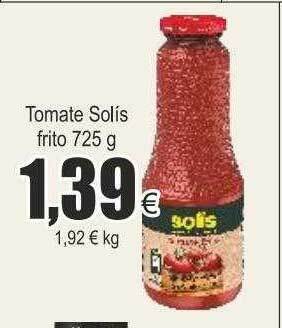 FROIZ Tomate solís frito oferta