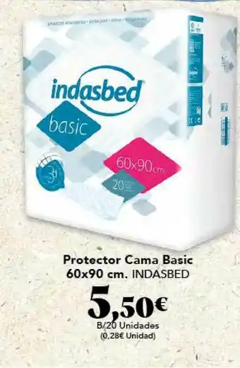 Gadis Protector Cama Basic 60x90 cm Indasbed B/20 Unidades oferta