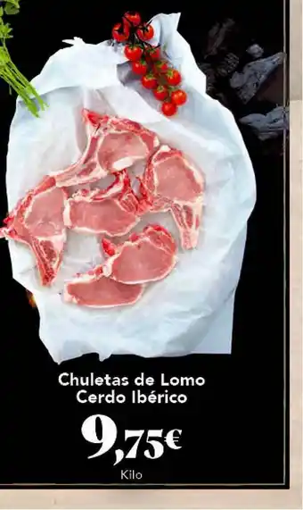 Gadis Chuletas de Lomo Cerdo Ibérico oferta