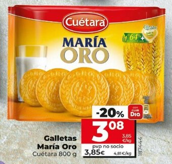 Dia CUÉTARA galletas maría oro oferta