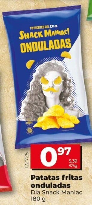 Dia Patatas fritas onduladas oferta