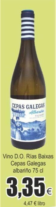 FROIZ Vino D.O. rias baixas cepas galegas oferta