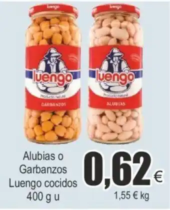 FROIZ LUENGO alubias o garbanzos luengo cocidos 400 g u oferta